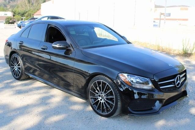 used 2018 Mercedes-Benz C-Class car, priced at $15,900