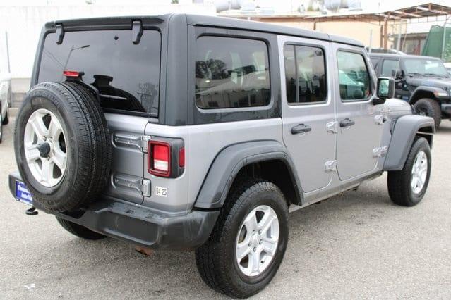 used 2021 Jeep Wrangler Unlimited car, priced at $22,690