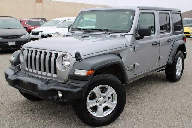 used 2021 Jeep Wrangler Unlimited car, priced at $22,690