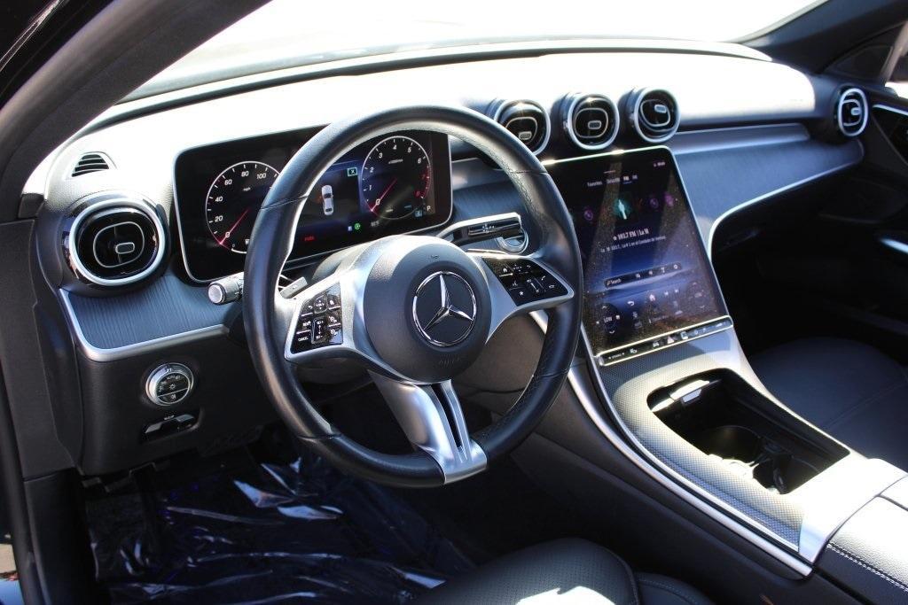 used 2024 Mercedes-Benz C-Class car, priced at $35,690