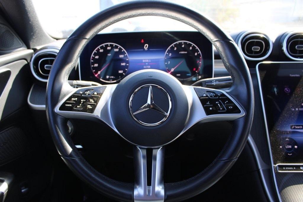used 2024 Mercedes-Benz C-Class car, priced at $35,690