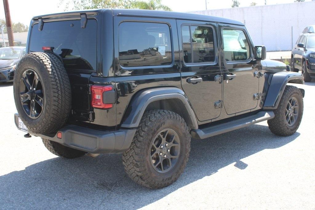 used 2021 Jeep Wrangler Unlimited car, priced at $27,690