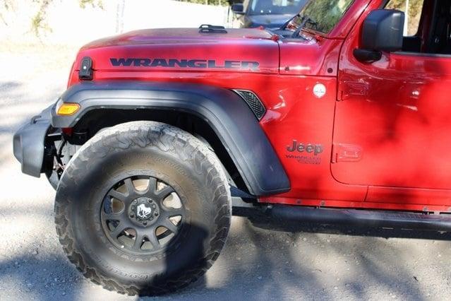 used 2020 Jeep Wrangler Unlimited car, priced at $24,690