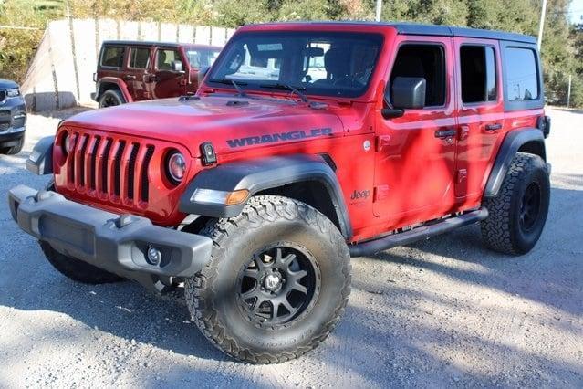 used 2020 Jeep Wrangler Unlimited car, priced at $24,690