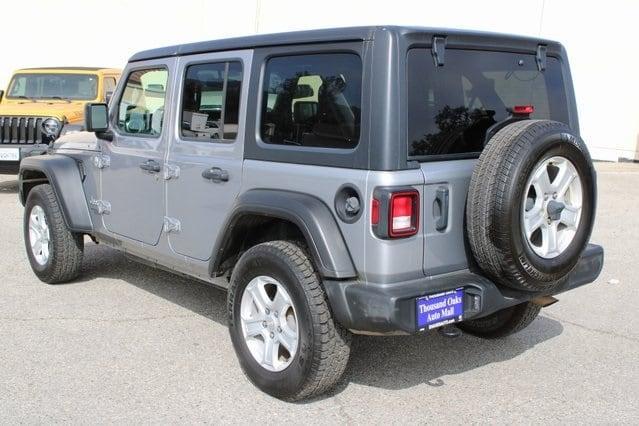 used 2021 Jeep Wrangler Unlimited car, priced at $22,690