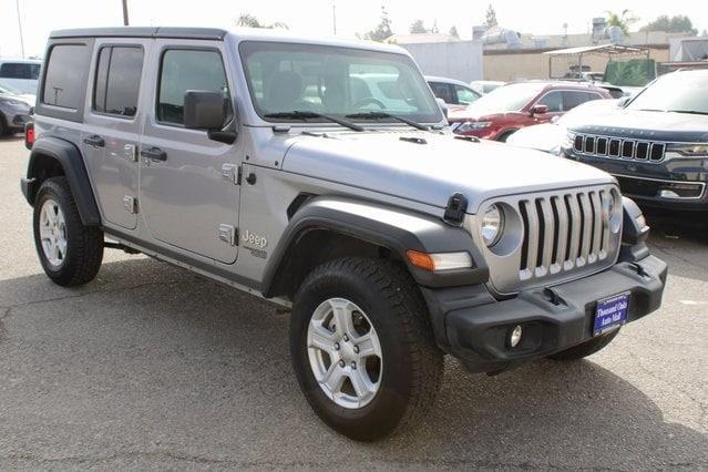 used 2021 Jeep Wrangler Unlimited car, priced at $22,690