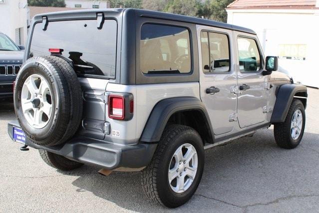 used 2021 Jeep Wrangler Unlimited car, priced at $22,690