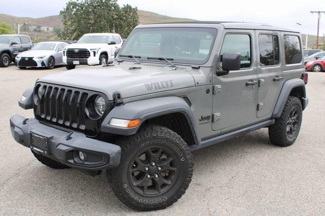used 2021 Jeep Wrangler Unlimited car, priced at $25,990