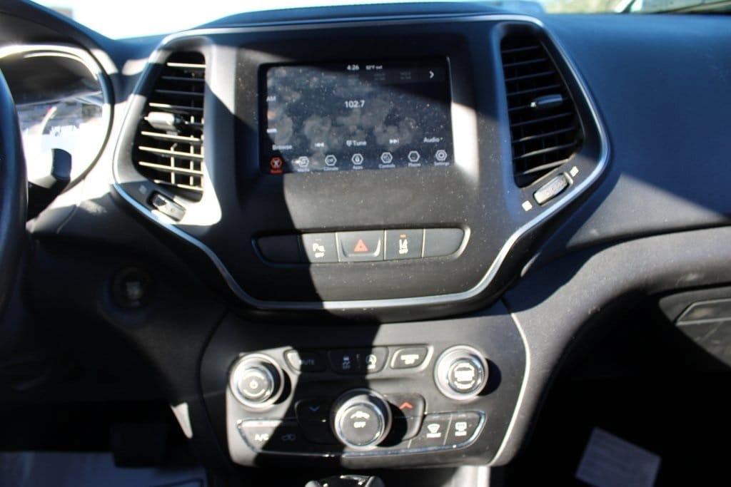 used 2021 Jeep Cherokee car, priced at $17,990