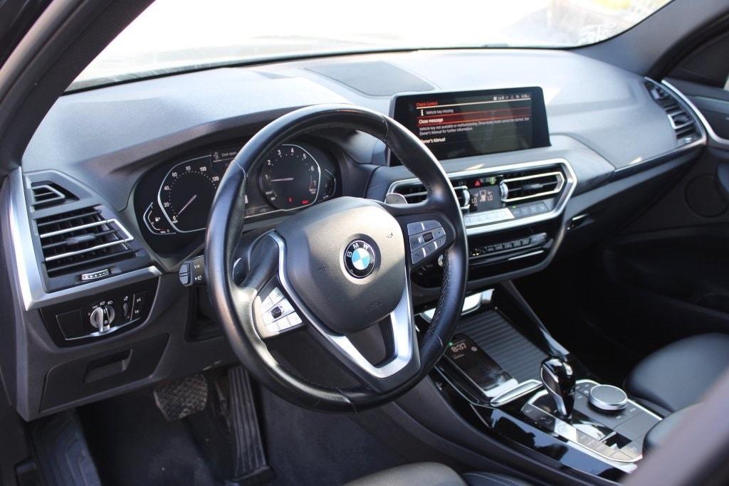 used 2022 BMW X3 car, priced at $27,490