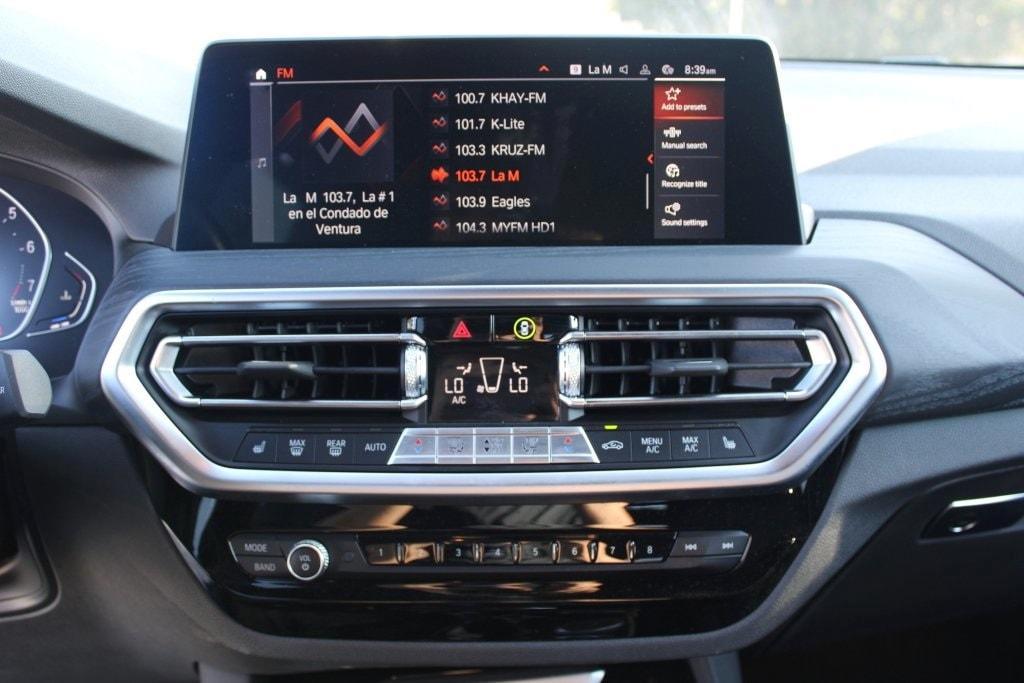 used 2022 BMW X3 car, priced at $27,490
