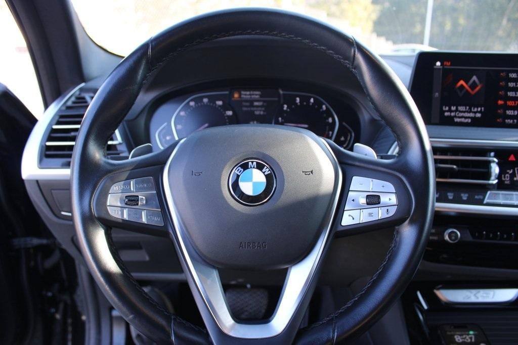 used 2022 BMW X3 car, priced at $27,490