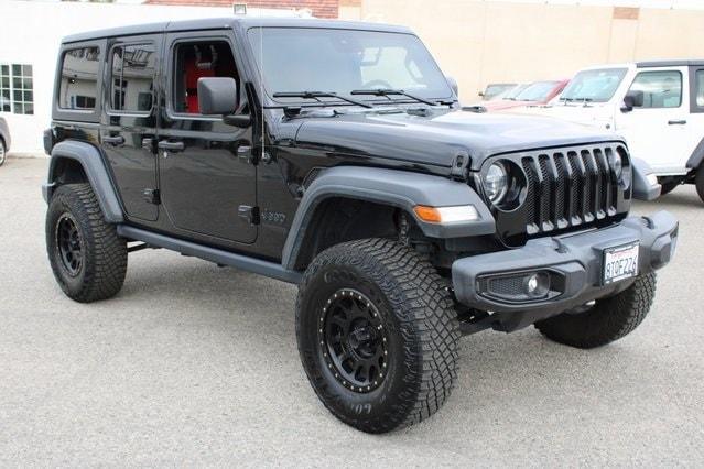 used 2021 Jeep Wrangler Unlimited car, priced at $27,690