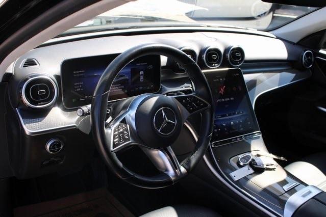 used 2022 Mercedes-Benz C-Class car, priced at $29,490