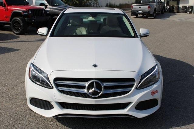 used 2018 Mercedes-Benz C-Class car, priced at $16,490