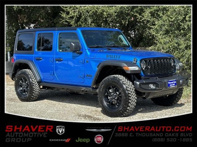 new 2024 Jeep Wrangler car, priced at $40,100