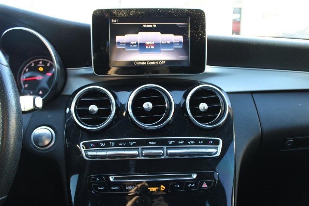used 2018 Mercedes-Benz C-Class car, priced at $17,990