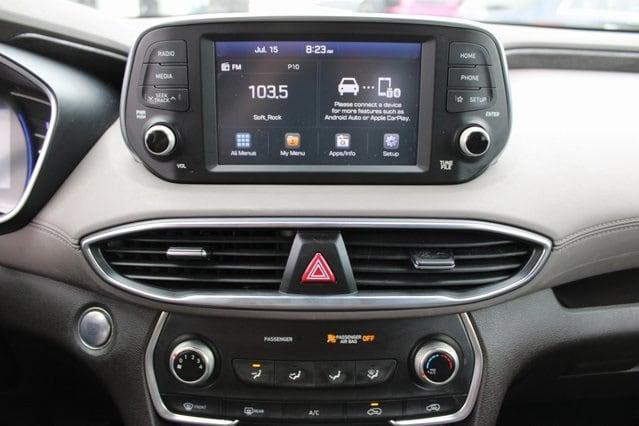 used 2019 Hyundai Santa Fe car, priced at $15,690