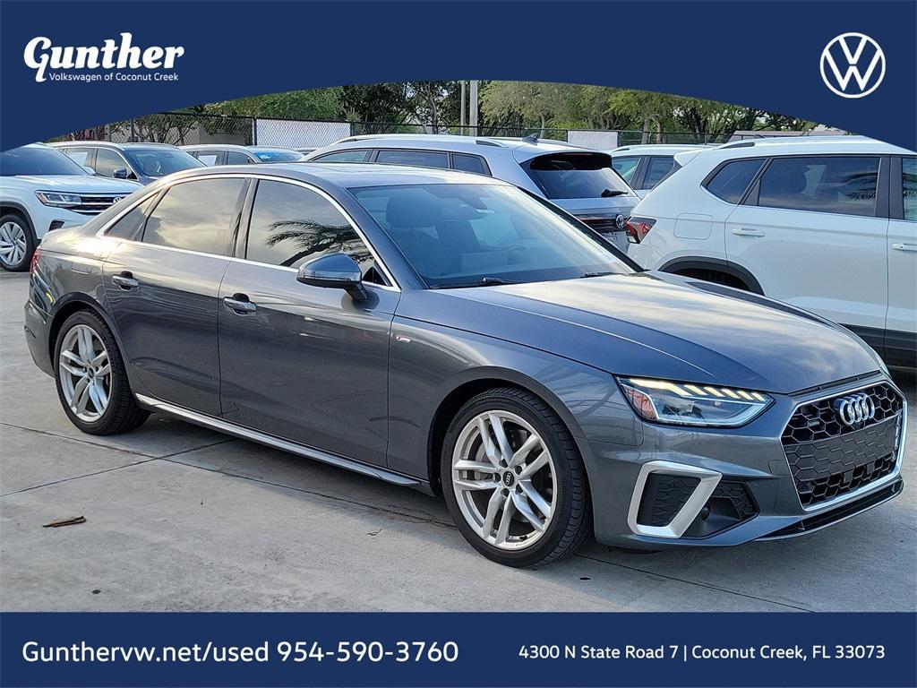 used 2022 Audi A4 car, priced at $24,888