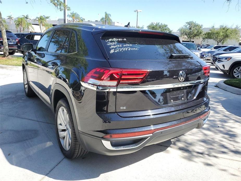 used 2021 Volkswagen Atlas Cross Sport car, priced at $26,877