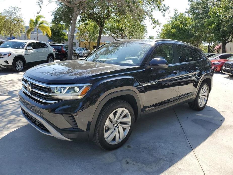 used 2021 Volkswagen Atlas Cross Sport car, priced at $26,877