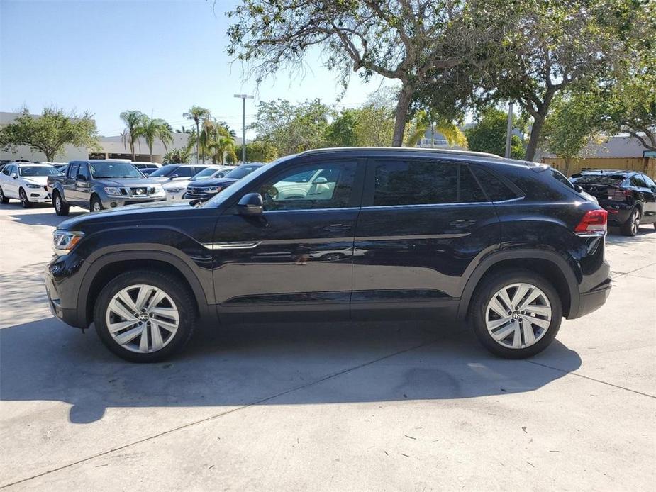 used 2021 Volkswagen Atlas Cross Sport car, priced at $26,877