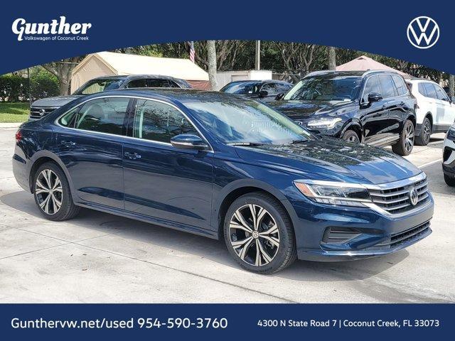 used 2021 Volkswagen Passat car, priced at $18,677