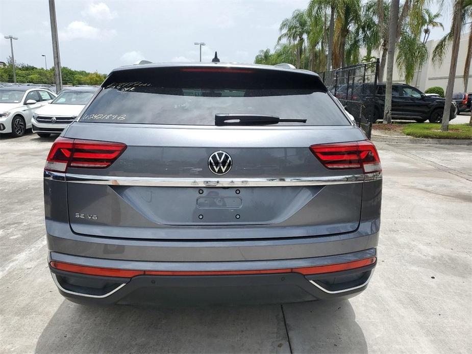 used 2021 Volkswagen Atlas Cross Sport car, priced at $27,877