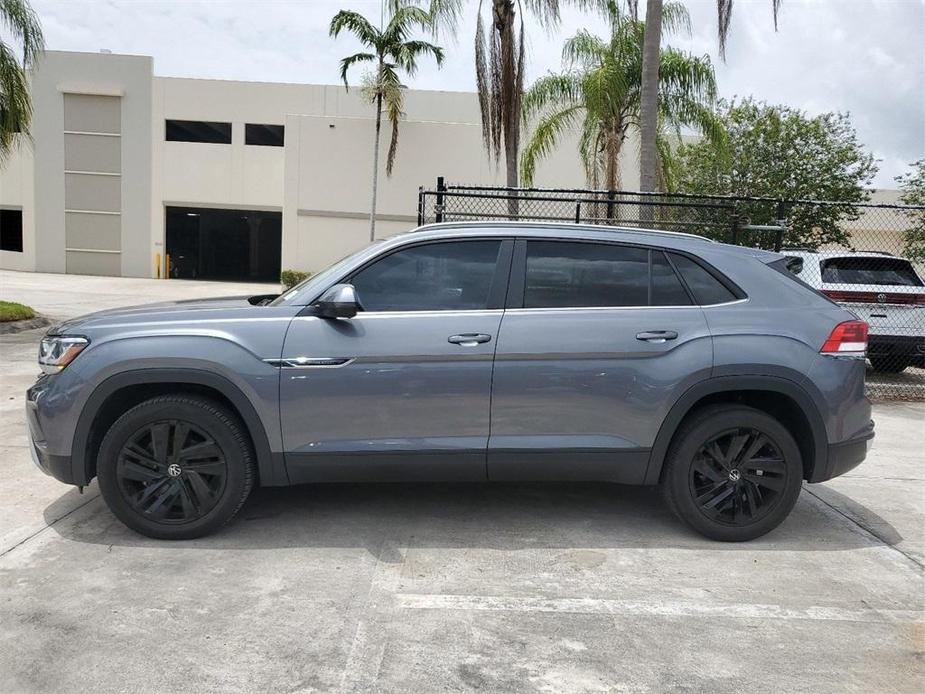 used 2021 Volkswagen Atlas Cross Sport car, priced at $27,877