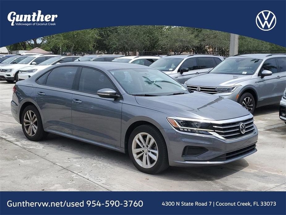 used 2021 Volkswagen Passat car, priced at $17,477