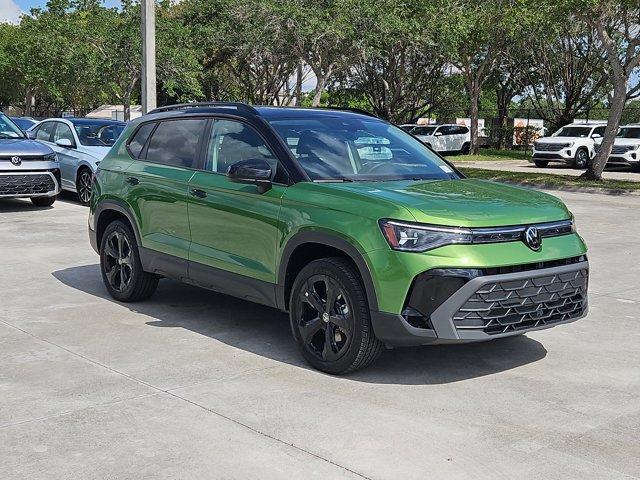 new 2025 Volkswagen Taos car, priced at $33,395