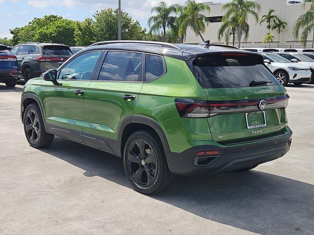 new 2025 Volkswagen Taos car, priced at $33,395