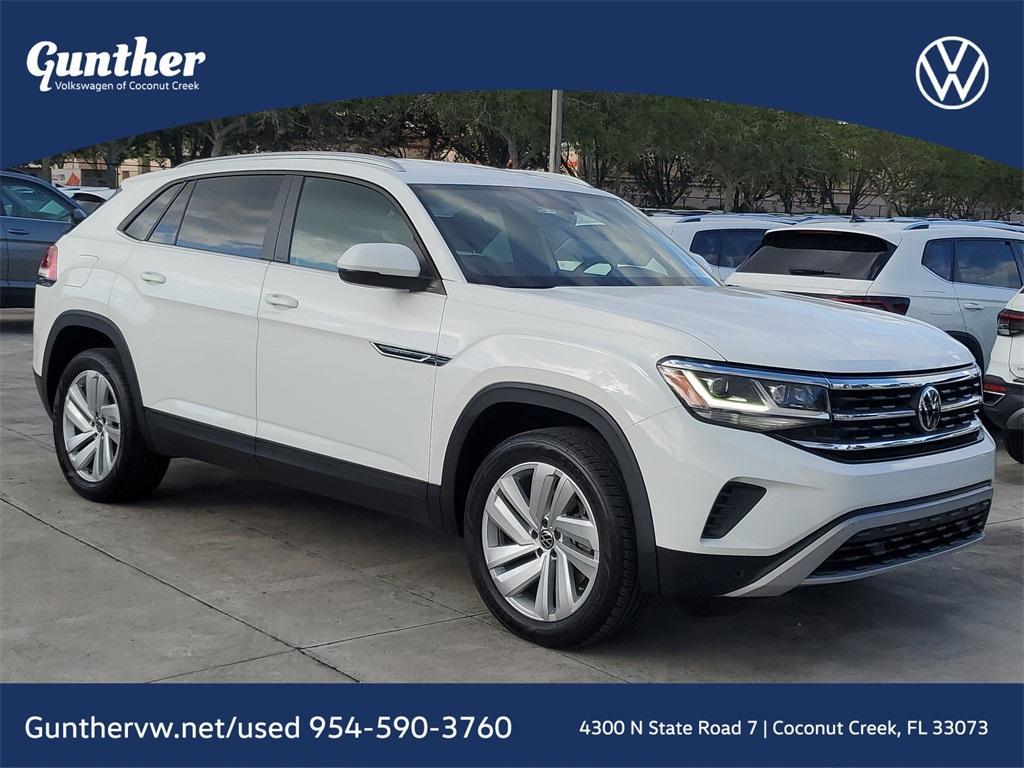 used 2022 Volkswagen Atlas Cross Sport car, priced at $28,577