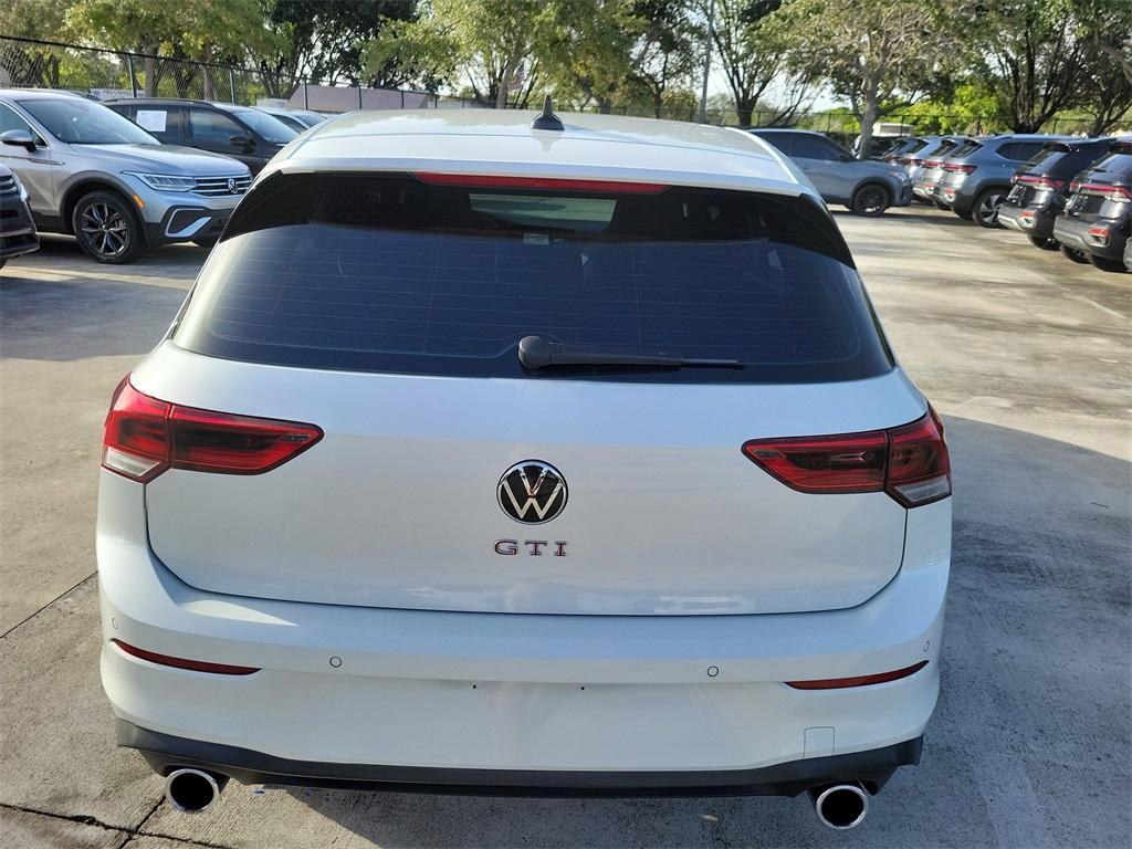 used 2022 Volkswagen Golf GTI car, priced at $27,577