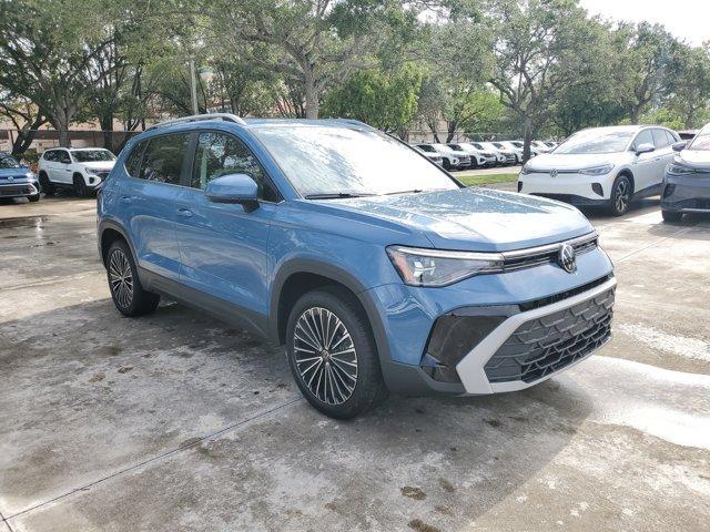new 2025 Volkswagen Taos car, priced at $30,028