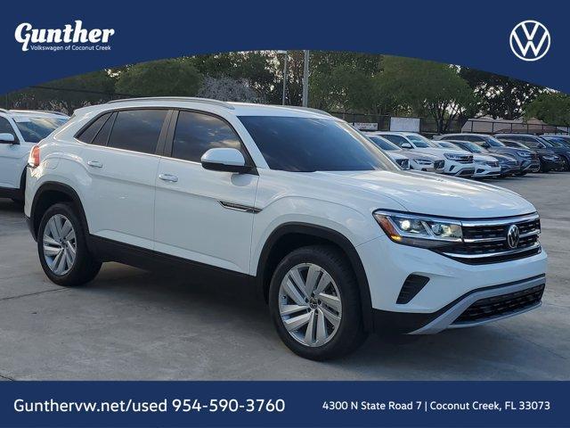 used 2021 Volkswagen Atlas Cross Sport car, priced at $27,698