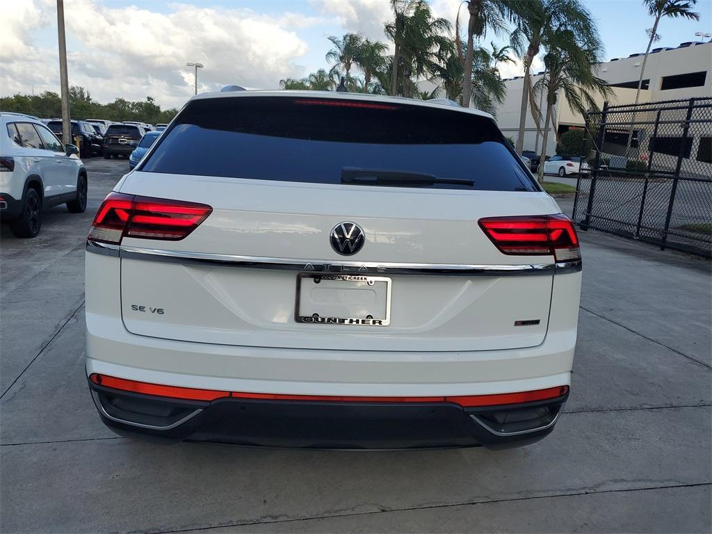 used 2021 Volkswagen Atlas Cross Sport car, priced at $28,677