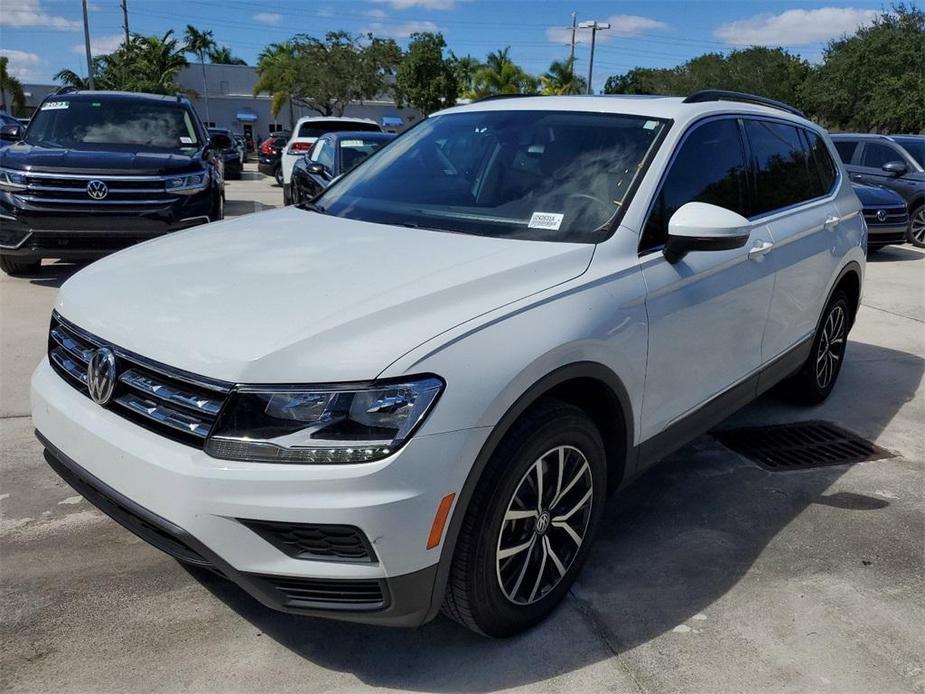 used 2021 Volkswagen Tiguan car, priced at $20,798