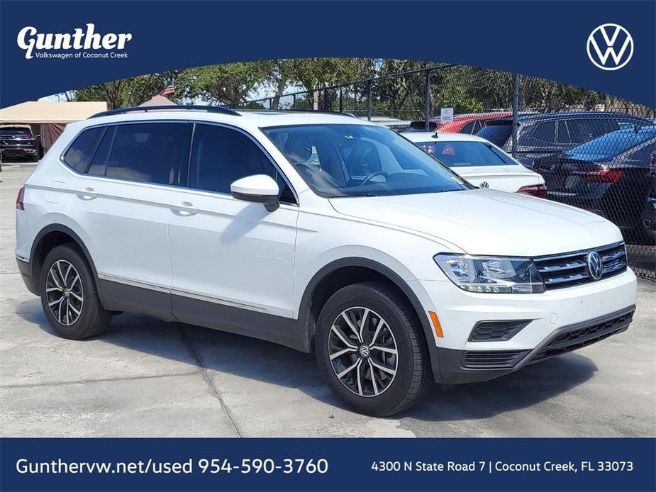 used 2021 Volkswagen Tiguan car, priced at $20,798