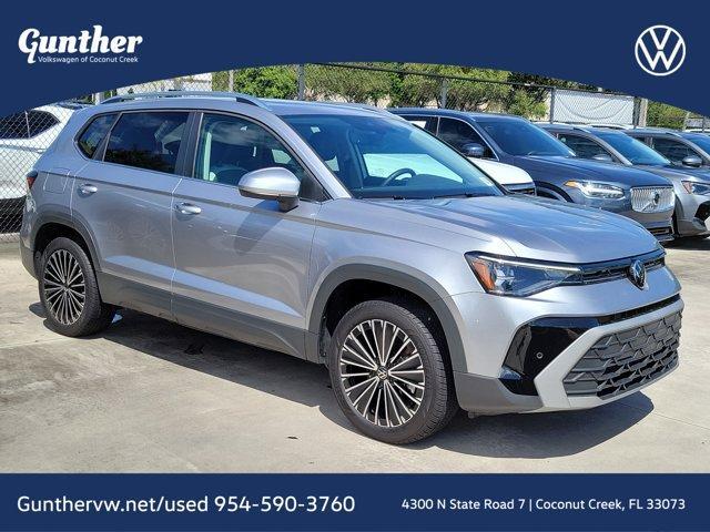 used 2025 Volkswagen Taos car, priced at $27,998