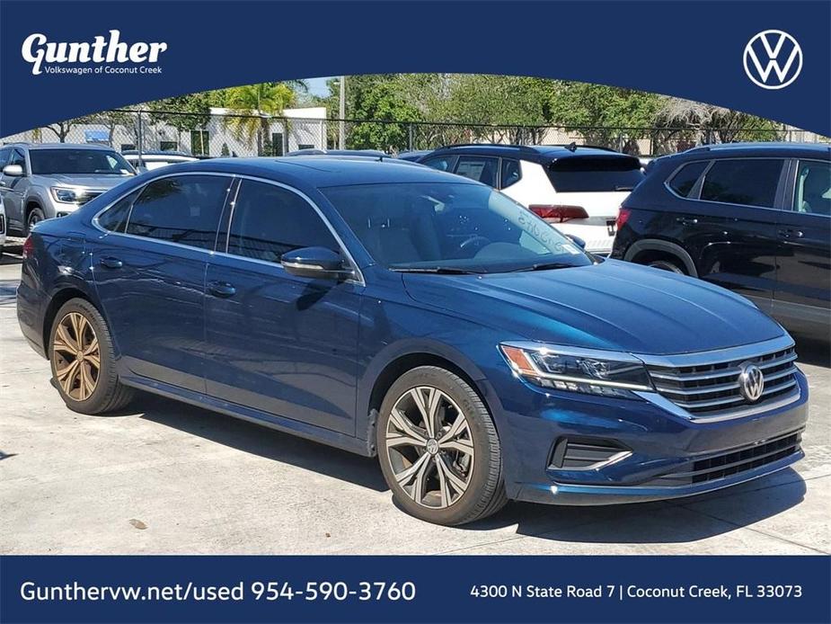 used 2022 Volkswagen Passat car, priced at $19,877