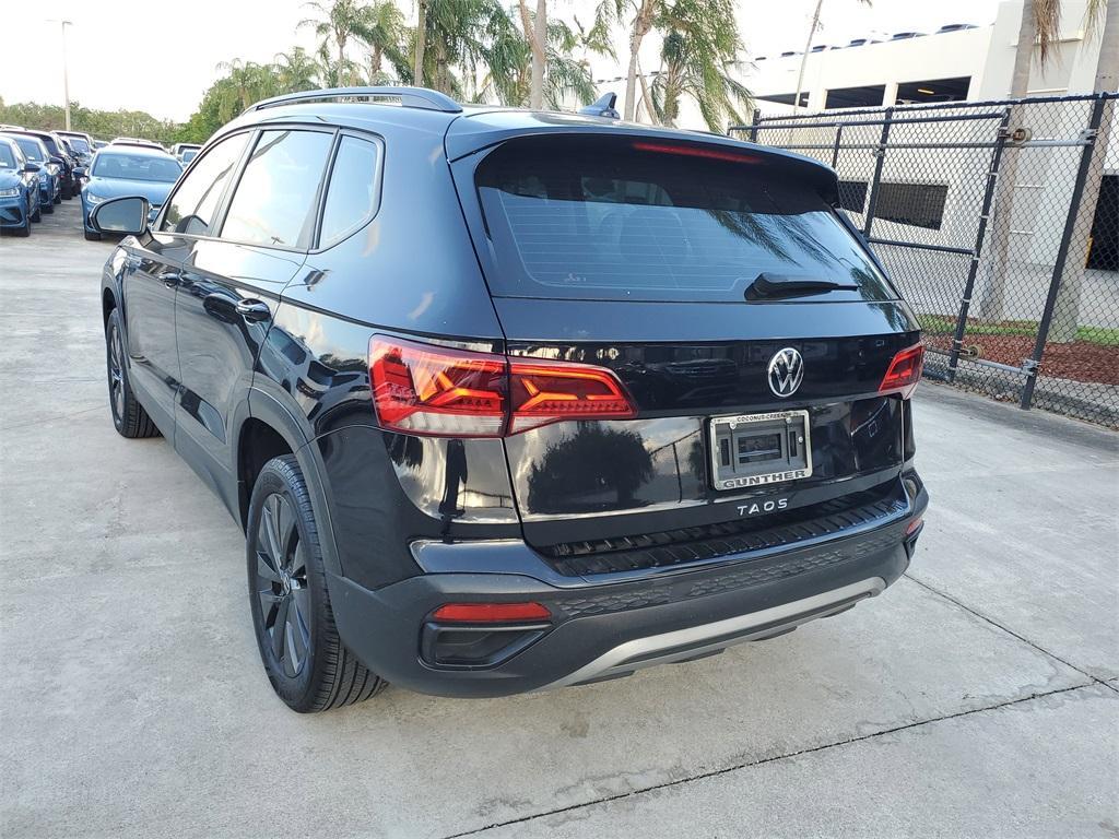 used 2023 Volkswagen Taos car, priced at $19,377