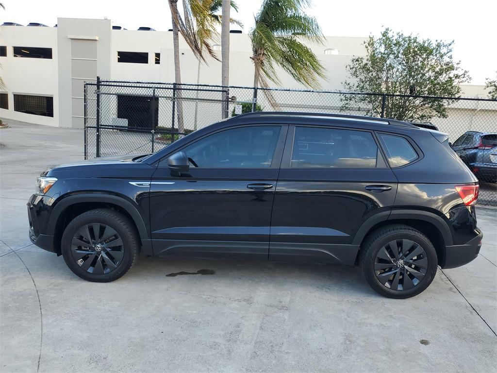 used 2023 Volkswagen Taos car, priced at $19,377
