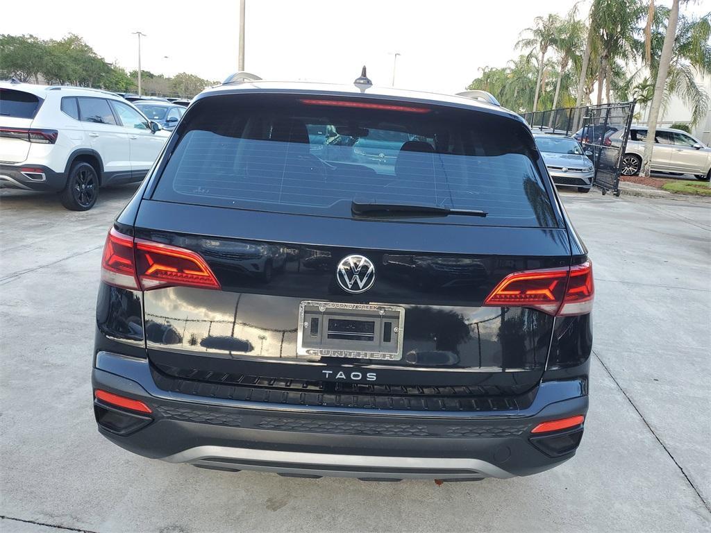 used 2023 Volkswagen Taos car, priced at $19,377