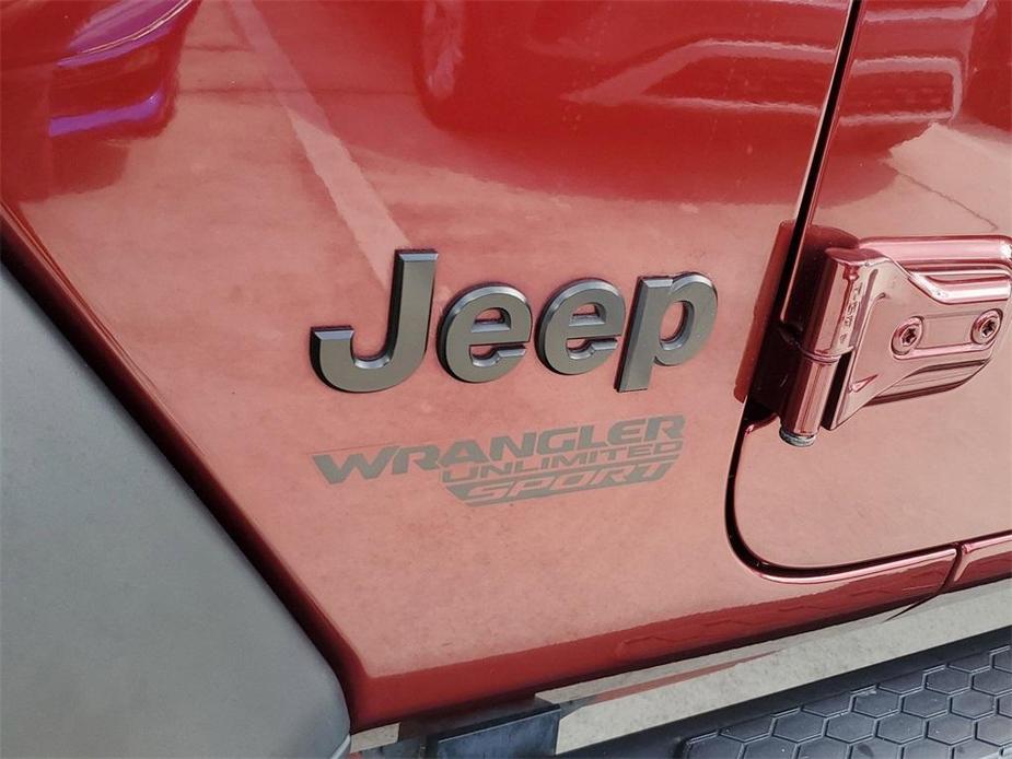 used 2021 Jeep Wrangler Unlimited car, priced at $32,898