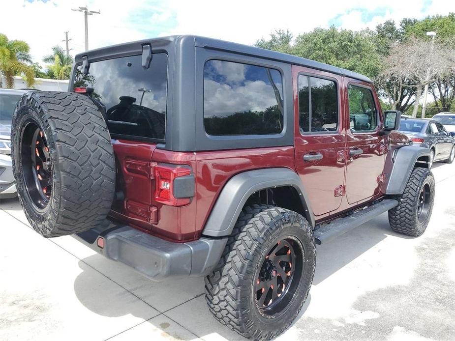 used 2021 Jeep Wrangler Unlimited car, priced at $32,898