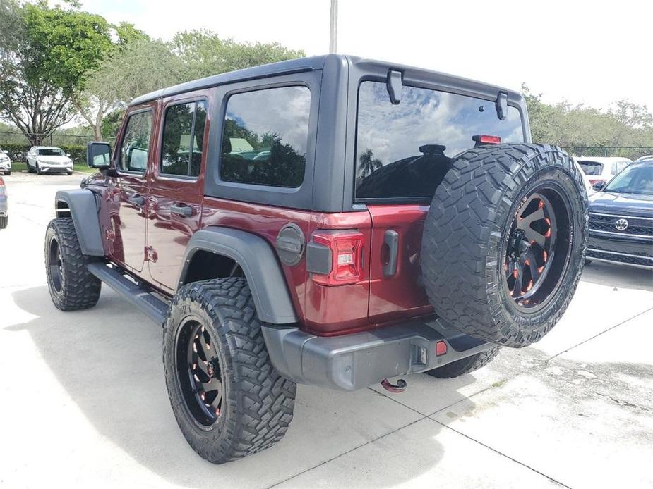 used 2021 Jeep Wrangler Unlimited car, priced at $32,898