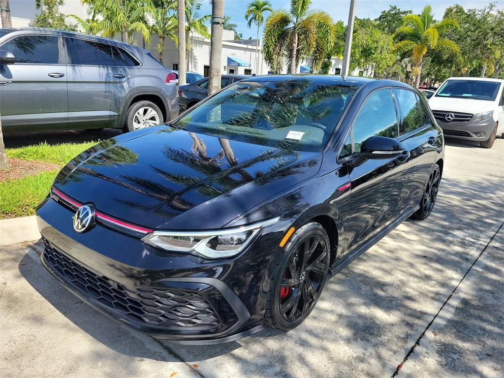 used 2022 Volkswagen Golf GTI car, priced at $28,477