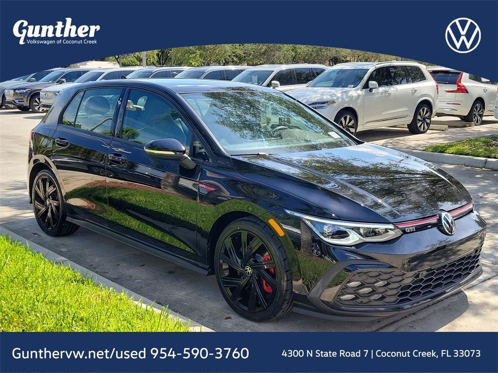 used 2022 Volkswagen Golf GTI car, priced at $28,477