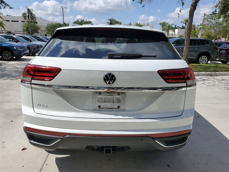 used 2021 Volkswagen Atlas Cross Sport car, priced at $27,377